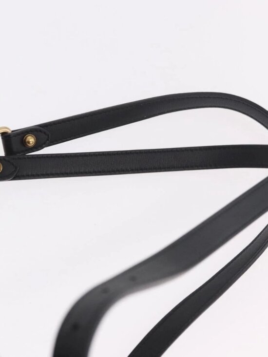GUCCI GG Marmont Backpack Velor Black Gold 524568 Auth main image 14